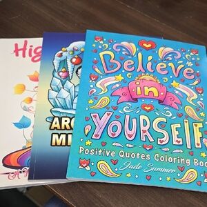 Girls Bundle of Colouring Books